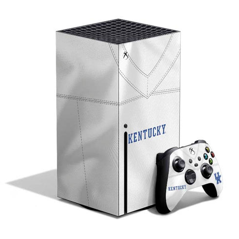 University of Kentucky White Jersey Xbox Series X Bundle Skin