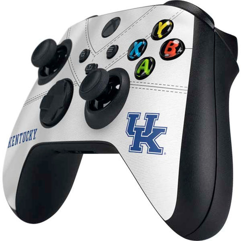 University of Kentucky White Jersey Xbox Series X Controller Skin