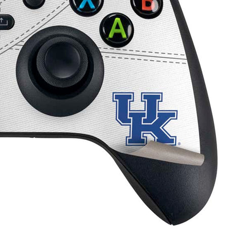 University of Kentucky White Jersey Xbox Series X Controller Skin