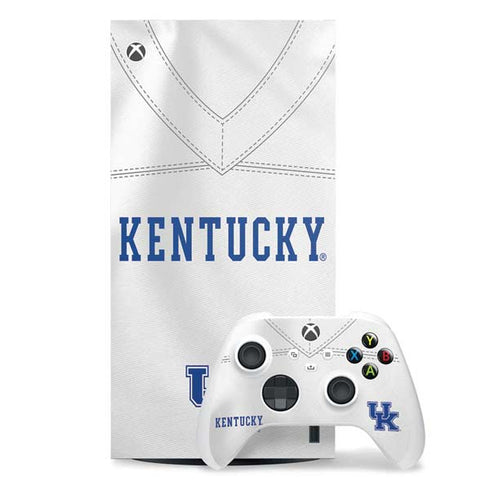 University of Kentucky White Jersey XBox Series X Digital Edition Bundle Skin