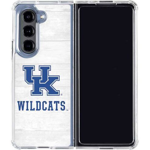 University of Kentucky University of Kentucky Wildcats Galaxy Z Fold5 5G Clear Case