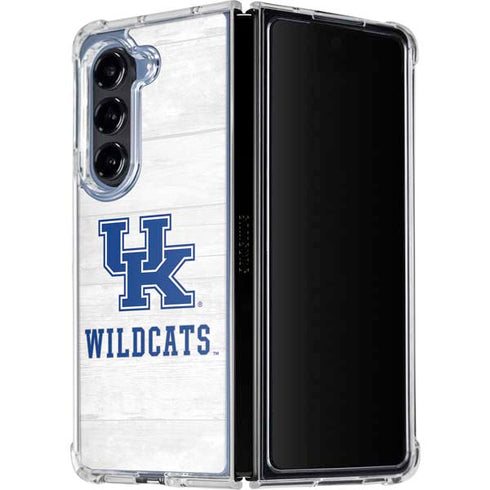 University of Kentucky University of Kentucky Wildcats Galaxy Z Fold5 5G Clear Case
