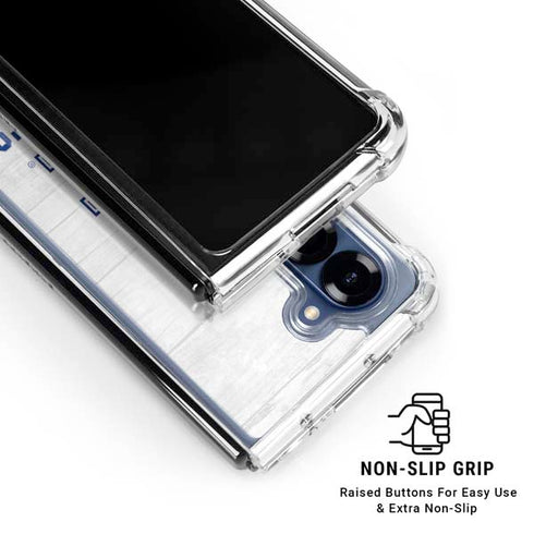 University of Kentucky University of Kentucky Wildcats Galaxy Z Fold6 Clear Case