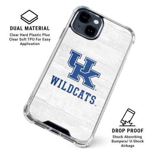University of Kentucky University of Kentucky Wildcats iPhone 15 Clear Case
