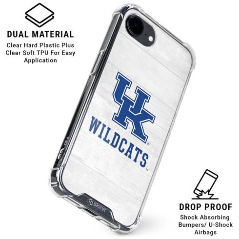University of Kentucky University of Kentucky Wildcats iPhone 16e Clear Case