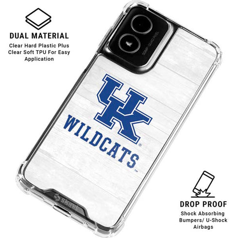 University of Kentucky University of Kentucky Wildcats Moto G Power 5G (2024) Clear Case