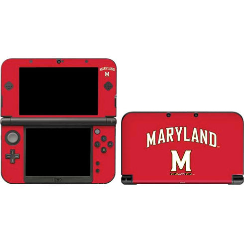 University of Maryland Collegiate Text Red Nintendo Skins