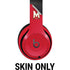 University of Maryland Collegiate Text Red Beats Studio Pro Wireless Headphones Skin