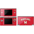 University of Maryland Collegiate Text Red Nintendo Skins