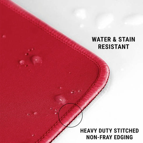 University of Maryland Collegiate Text Red Gaming Mouse Pad