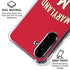 University of Maryland Collegiate Text Red Galaxy A36 5G Clear Case