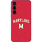 University of Maryland Collegiate Text Red Galaxy A36 5G Skin