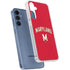 University of Maryland Collegiate Text Red Galaxy A55 5G Clear Case
