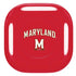 University of Maryland Collegiate Text Red Galaxy Buds Live Skin