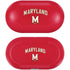 University of Maryland Collegiate Text Red Galaxy Buds Plus Skin