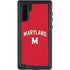 University of Maryland Collegiate Text Red Galaxy Cases