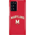 University of Maryland Collegiate Text Red Galaxy Cases