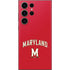 University of Maryland Collegiate Text Red Galaxy Skins