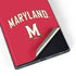 University of Maryland Collegiate Text Red Galaxy Skins