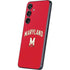 University of Maryland Collegiate Text Red Galaxy S25 Plus Skin