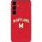 University of Maryland Collegiate Text Red Galaxy S25 Skin