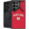 University of Maryland Collegiate Text Red Galaxy S24 Ultra Kickstand Case