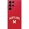University of Maryland Collegiate Text Red Galaxy S25 Ultra Skin