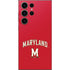 University of Maryland Collegiate Text Red Galaxy S25 Ultra Skin