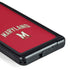 University of Maryland Collegiate Text Red Galaxy S24 Ultra Waterproof Case
