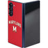 University of Maryland Collegiate Text Red Galaxy Z Fold6 Skin