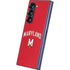 University of Maryland Collegiate Text Red Galaxy Z Fold6 Skin