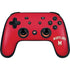 University of Maryland Collegiate Text Red Google Stadia Controller Skin