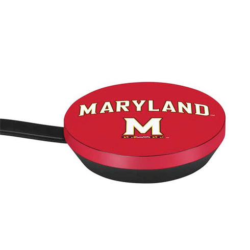 University of Maryland Collegiate Text Red Google Stadia Controller Skin