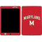 University of Maryland Collegiate Text Red iPad Skins