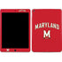 University of Maryland Collegiate Text Red iPad Skins