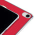 University of Maryland Collegiate Text Red iPad 11th Gen (2025) Clear Case