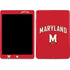 University of Maryland Collegiate Text Red Apple iPad Skin