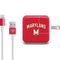 University of Maryland Collegiate Text Red iPad Charger (10W USB) Skin