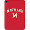 University of Maryland Collegiate Text Red Apple iPad Mini Skin