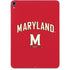 University of Maryland Collegiate Text Red Apple iPad Pro Skin