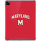 University of Maryland Collegiate Text Red iPad Cases