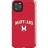 University of Maryland Collegiate Text Red iPhone Cases