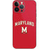 University of Maryland Collegiate Text Red iPhone 15 Pro Max Skin