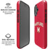 University of Maryland Collegiate Text Red iPhone 16 Magsafe Impact Case