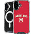 University of Maryland Collegiate Text Red iPhone 16 Plus MagSafe Case
