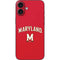 University of Maryland Collegiate Text Red iPhone 16 Plus Skin