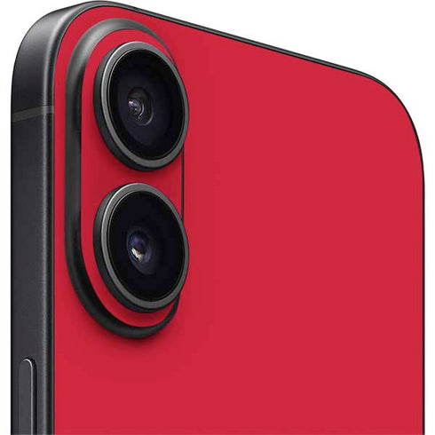 University of Maryland Collegiate Text Red iPhone 16 Plus Skin