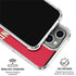 University of Maryland Collegiate Text Red iPhone 16 Pro Clear Case