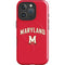 University of Maryland Collegiate Text Red iPhone 16 Pro Magsafe Impact Case