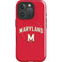 University of Maryland Collegiate Text Red iPhone 16 Pro Magsafe Impact Case